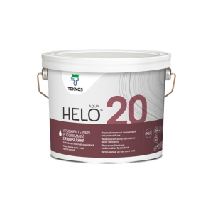 Wodorozcieńczalny lakier jednoskładnikowy - Helo Aqua 20 2700ml